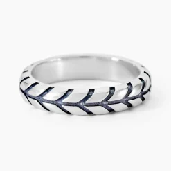 Bague Denys Argent Blanc