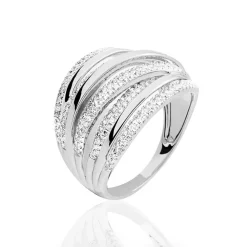 Bague Dionise Or Blanc Diamant