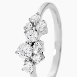 Bague Eden Argent Blanc Oxyde De Zirconium