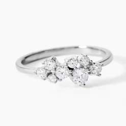 Bague Eden Argent Blanc Oxyde De Zirconium