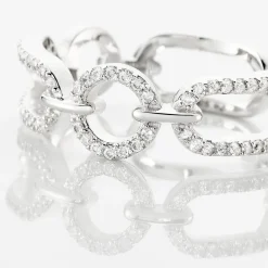 Bague Ela Argent Blanc Oxyde De Zirconium