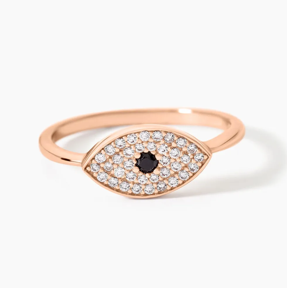 Bague Eldia Argent Rose Oxyde De Zirconium