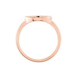 Bague Eldia Argent Rose Oxyde De Zirconium