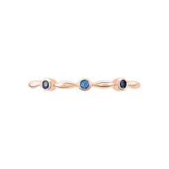 Bague Ellena Argent Rose Oxyde De Zirconium