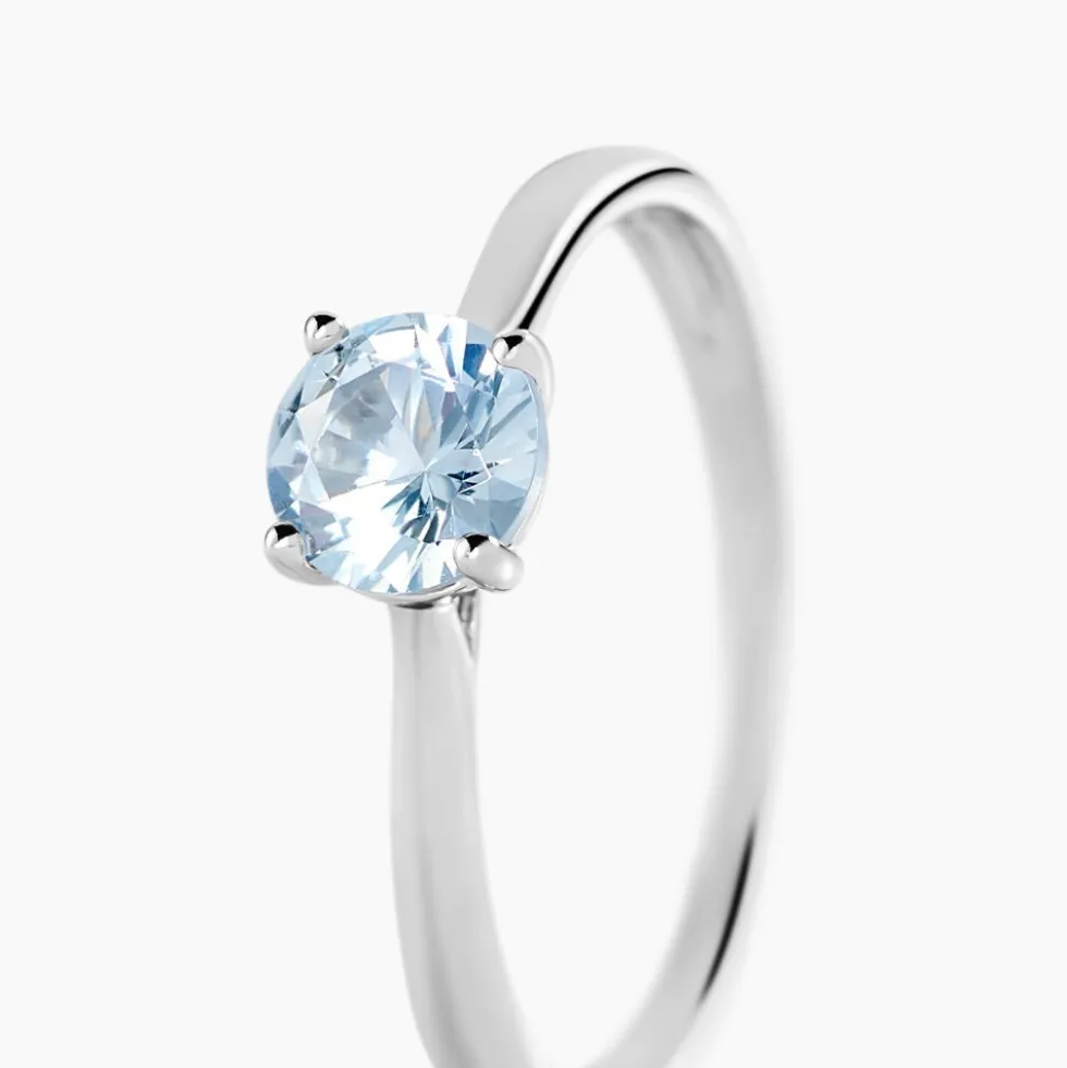 Bague Elyana Argent Blanc Oxyde De Zirconium