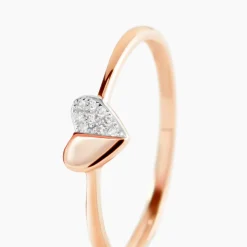 Bague Emilia Or Rose Diamant