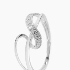 Bague Emma-lise Or Blanc Diamant
