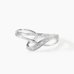 Bague Emma-lise Or Blanc Diamant