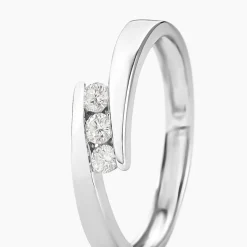 Bague Galya Or Blanc Diamant
