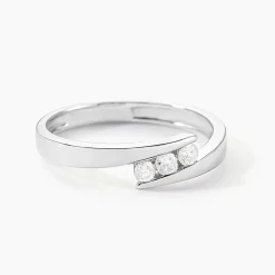 Bague Galya Or Blanc Diamant