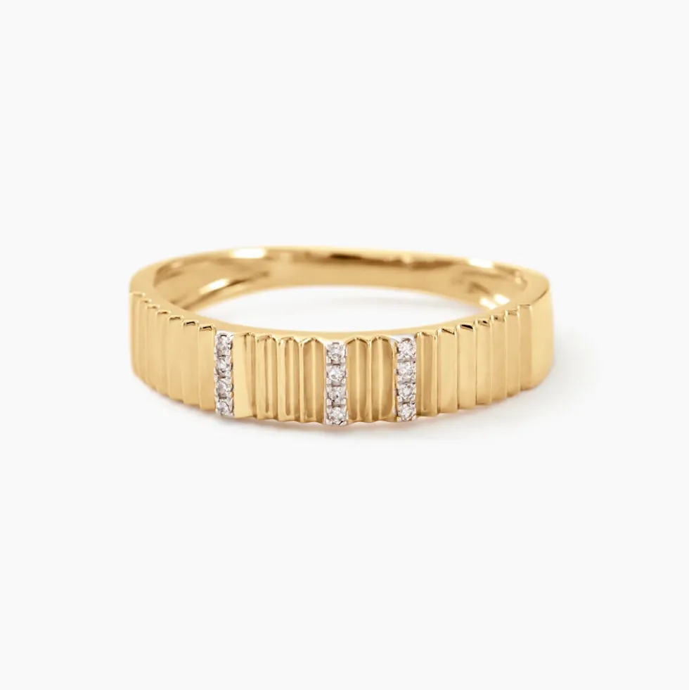 Bague Gwyneira Or Jaune Diamant