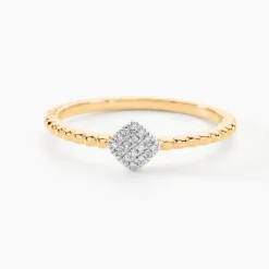 Bague Hanadi Or Jaune Diamant