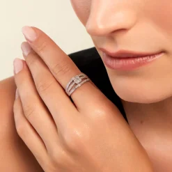 Bague Humphrey Or Blanc Diamant