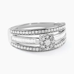 Bague Humphrey Or Blanc Diamant