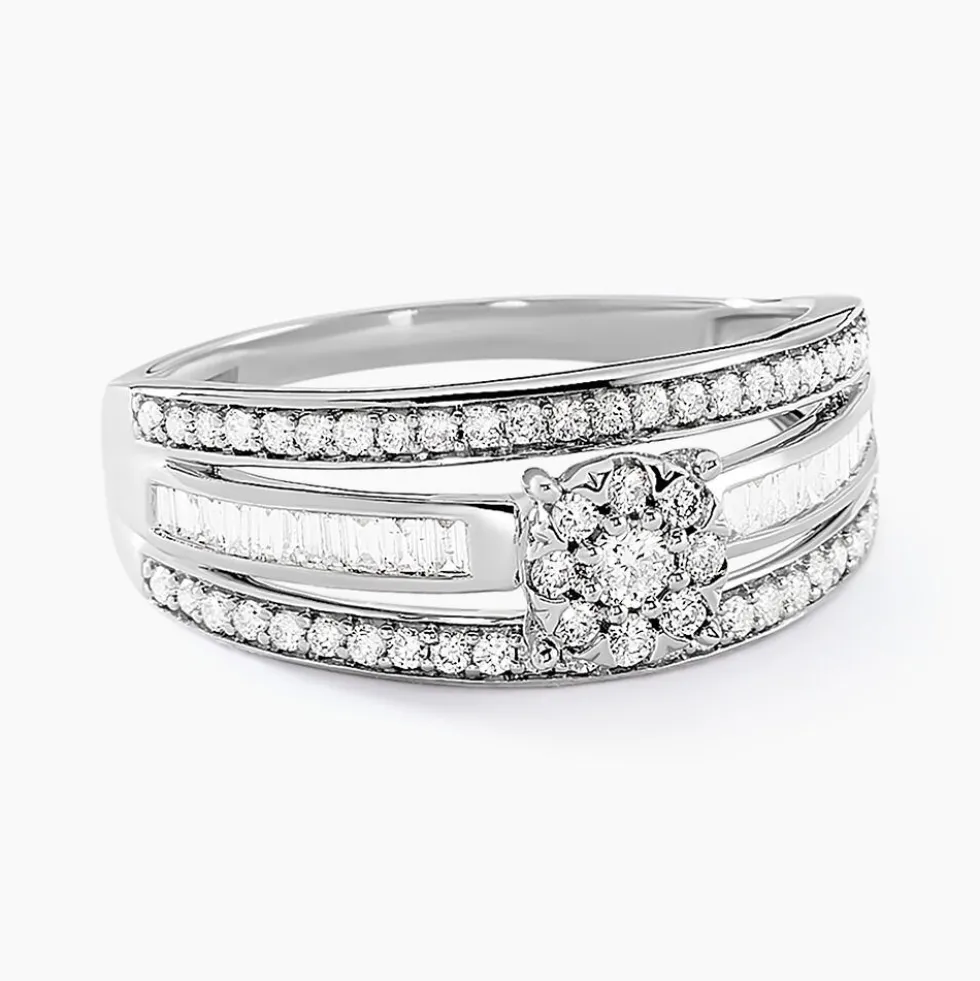Bague Humphrey Or Blanc Diamant