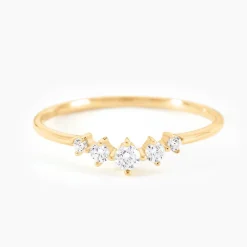 Bague Illumia Or Jaune Oxyde De Zirconium