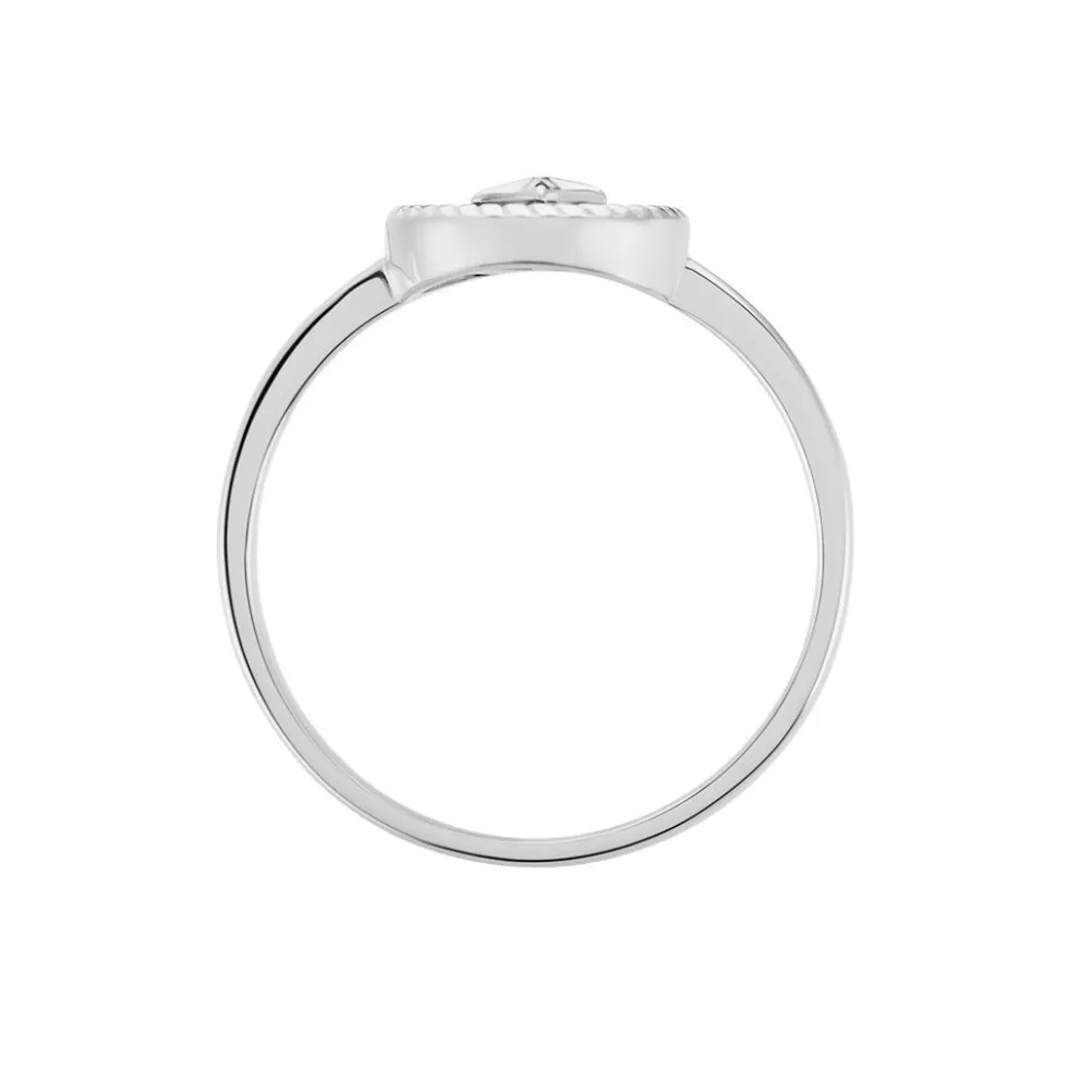 Bague Izarra Argent Blanc Lapis Lazuli
