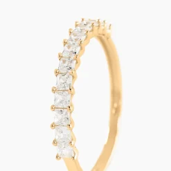 Bague Jahzeel Or Jaune Oxyde De Zirconium