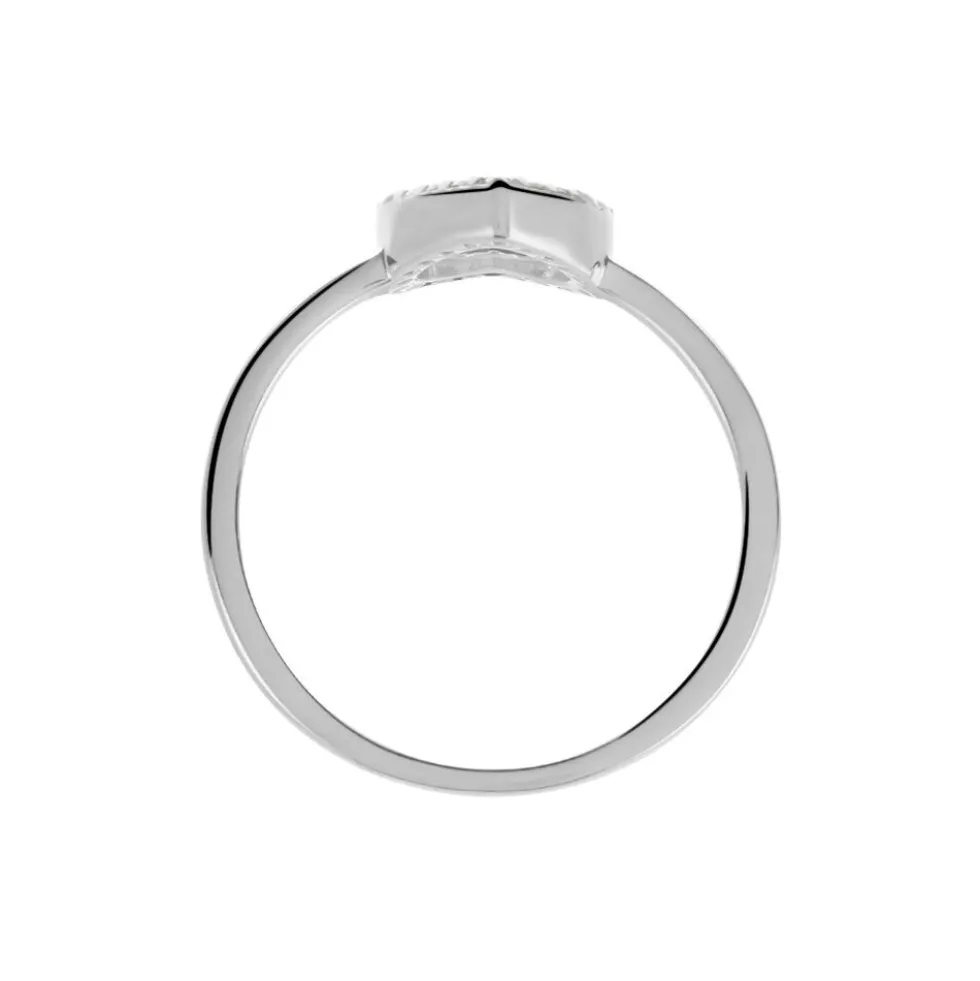 Bague Jaume Argent Blanc Oxyde De Zirconium