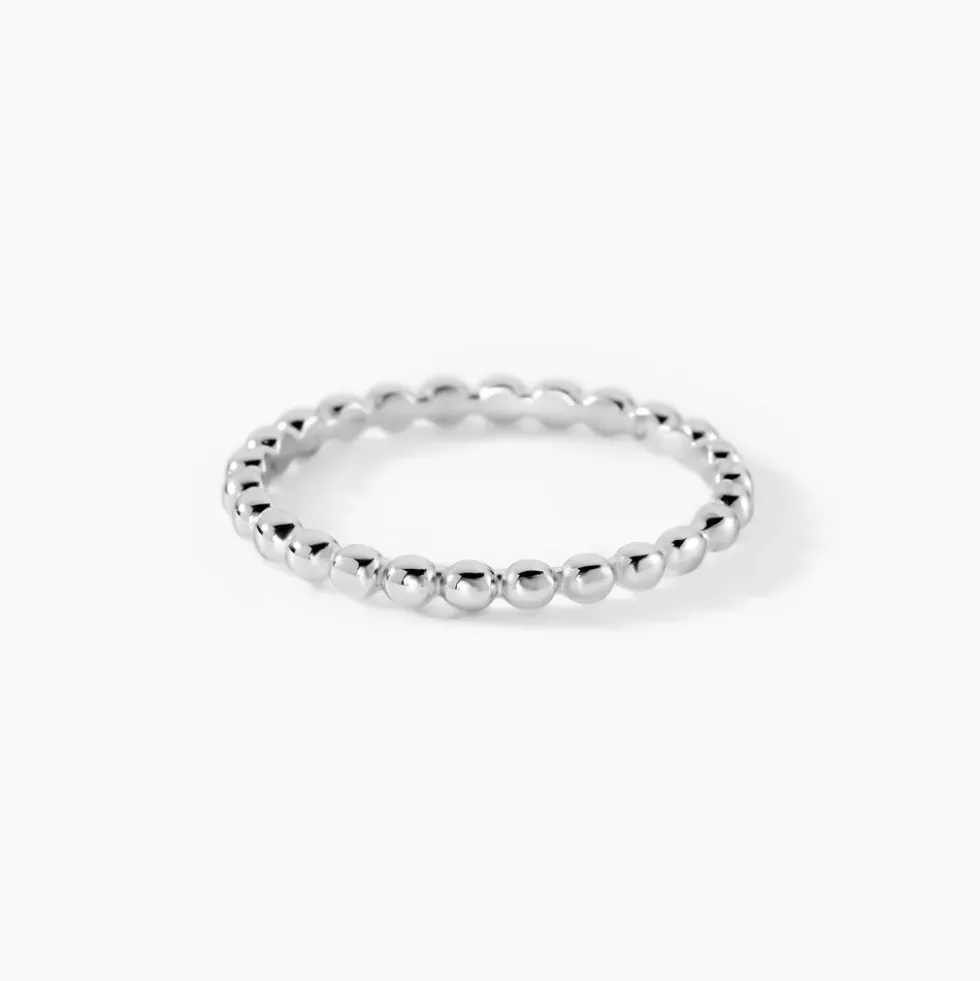 Bague Joaninha Argent Blanc