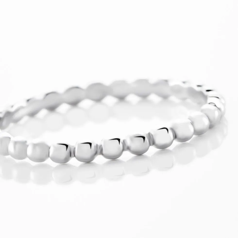 Bague Joaninha Argent Blanc