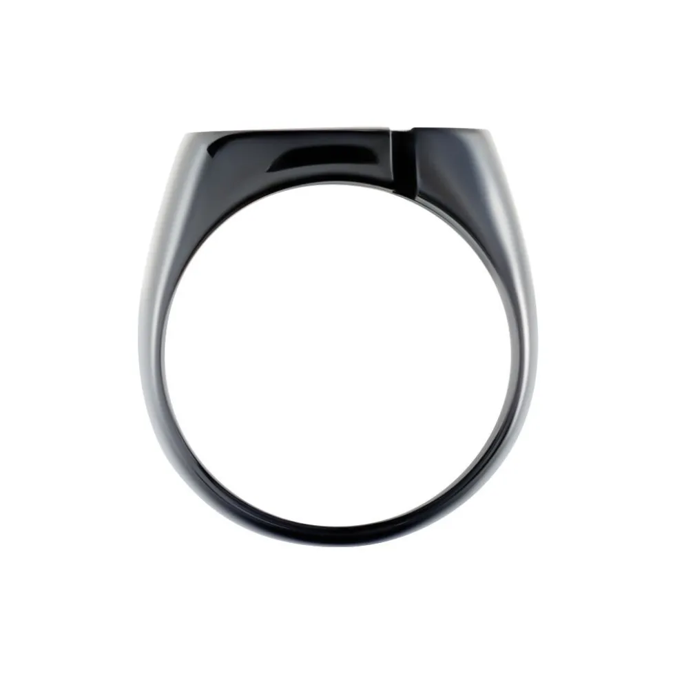 Bague Jourdan Jok Acier Gris