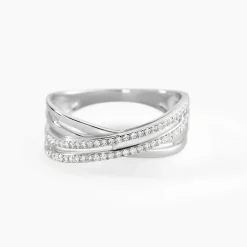 Bague Julianne Or Blanc Diamant Divers