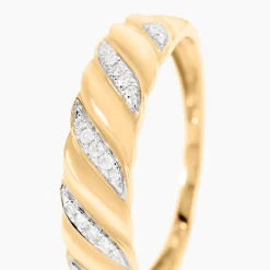 Bague Katalinto Or Jaune Diamant