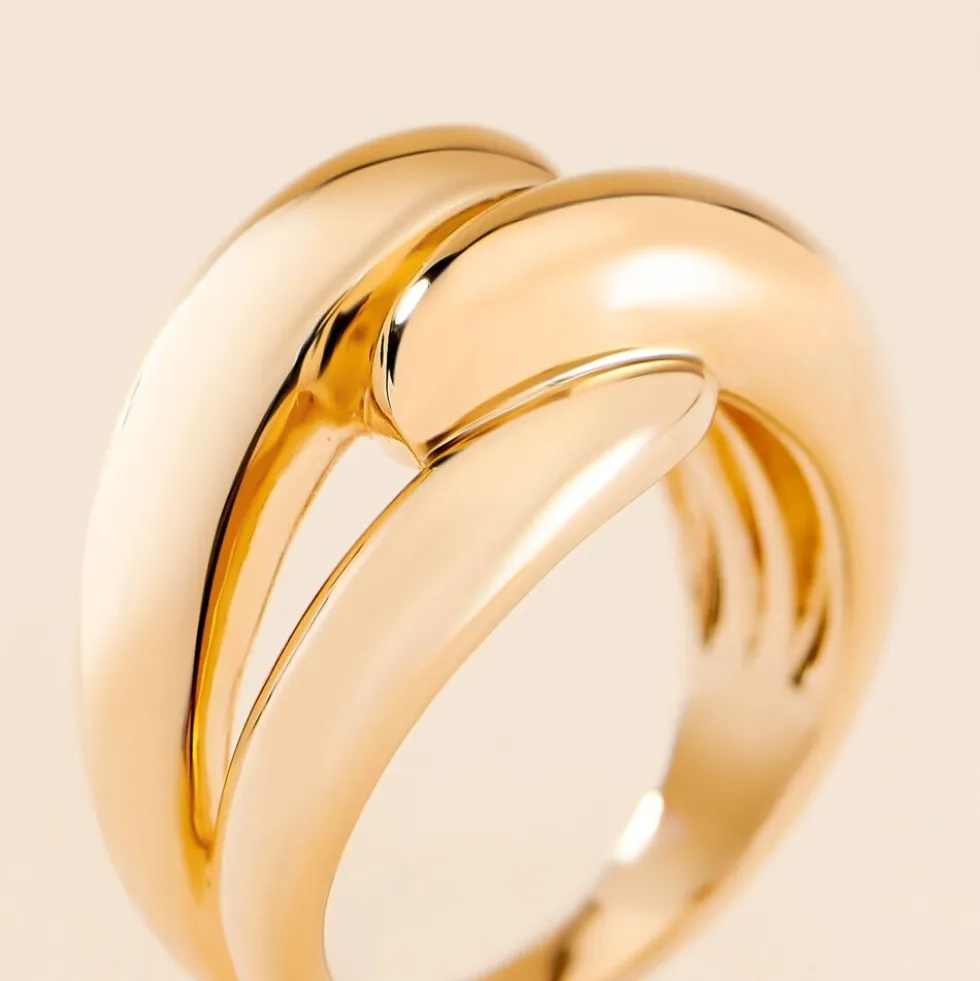 Bague Kelsi Plaqué Or Jaune
