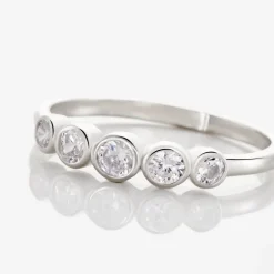Bague Kumar Argent Oxyde De Zirconium