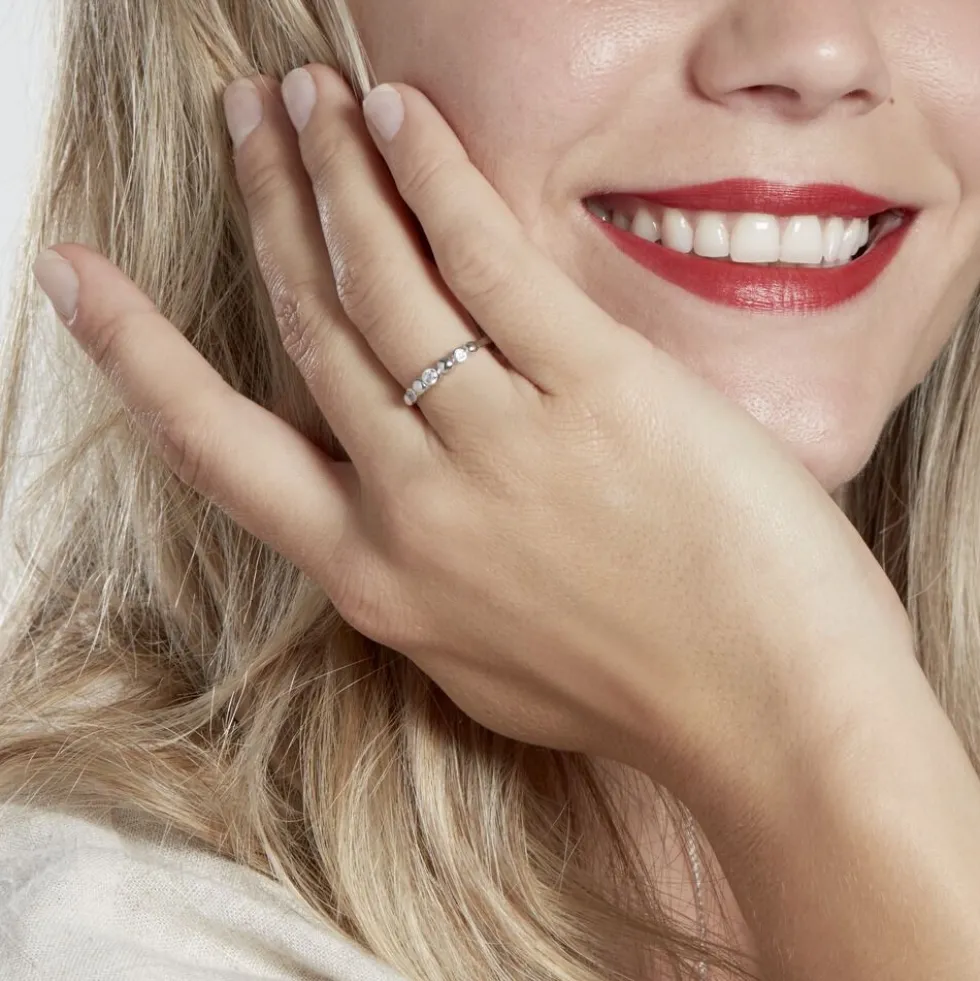 Bague Kumar Argent Oxyde De Zirconium
