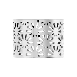 Bague Lace Acier Blanc