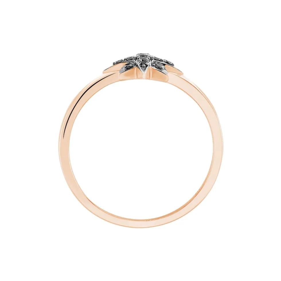 Bague Laetia Or Rose Diamant