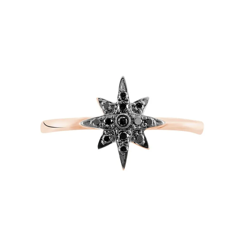 Bague Laetia Or Rose Diamant