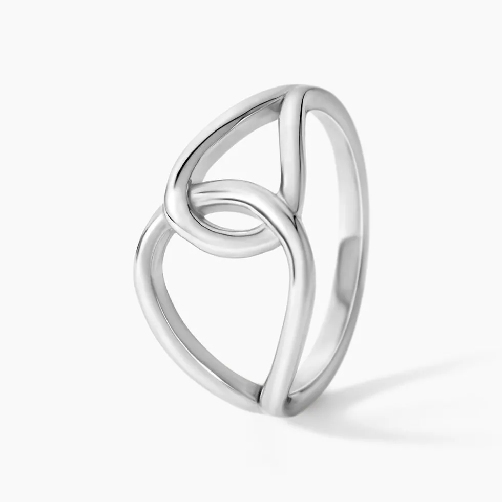 Bague Les Inseparables Argent Blanc