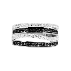 Bague Leticia Argent Oxyde De Zirconium