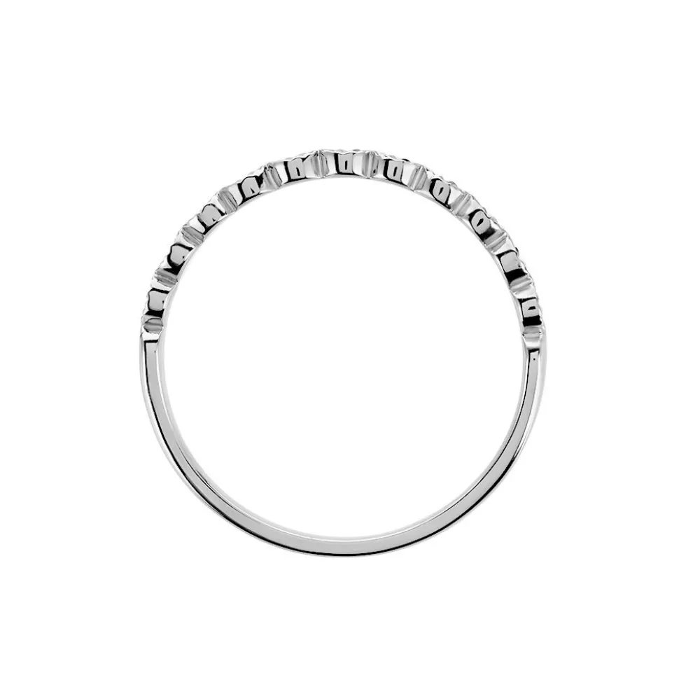 Bague Lilibeth Argent Blanc