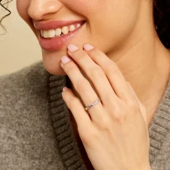 Bague Lilibeth Argent Blanc