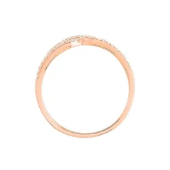Bague Lisa Or Rose Diamant