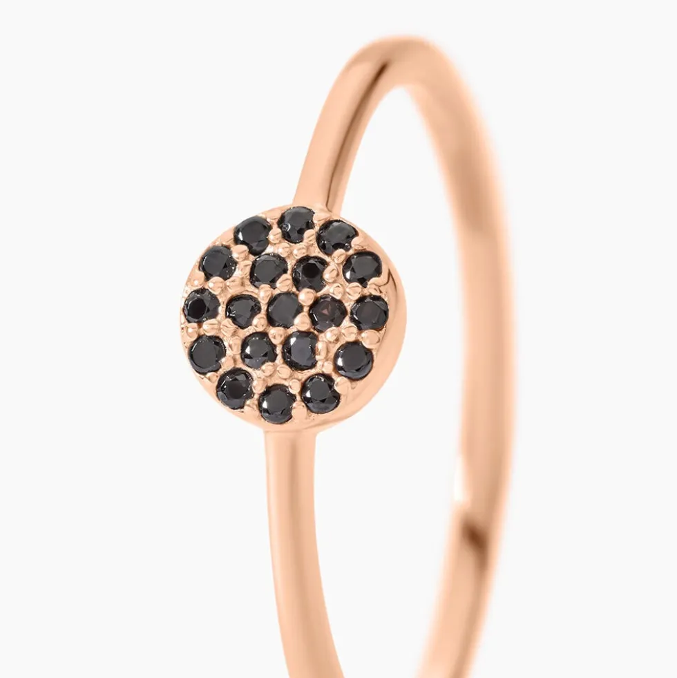 Bague Lorainne Argent Bicolore Oxyde De Zirconium