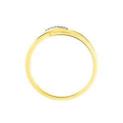 Bague Madelle Or Jaune Diamant