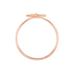 Bague Maelya Argent Rose Oxyde De Zirconium
