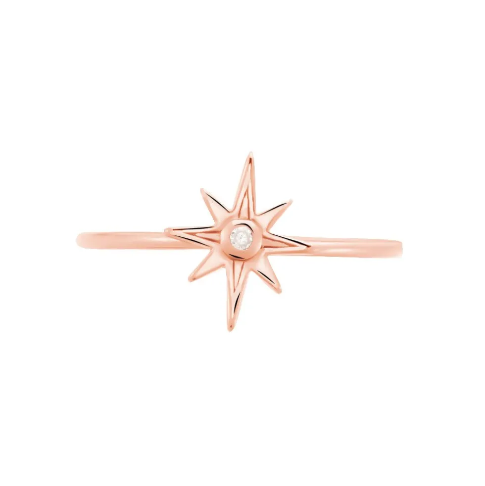Bague Maelya Argent Rose Oxyde De Zirconium