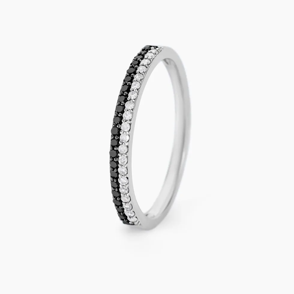 Bague Maissara Or Blanc Diamant