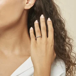 Bague Maissara Or Blanc Diamant