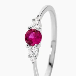 Bague Maiwen Argent Blanc Oxyde De Zirconium