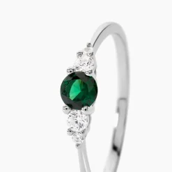 Bague Maiwen Argent Blanc Oxyde De Zirconium