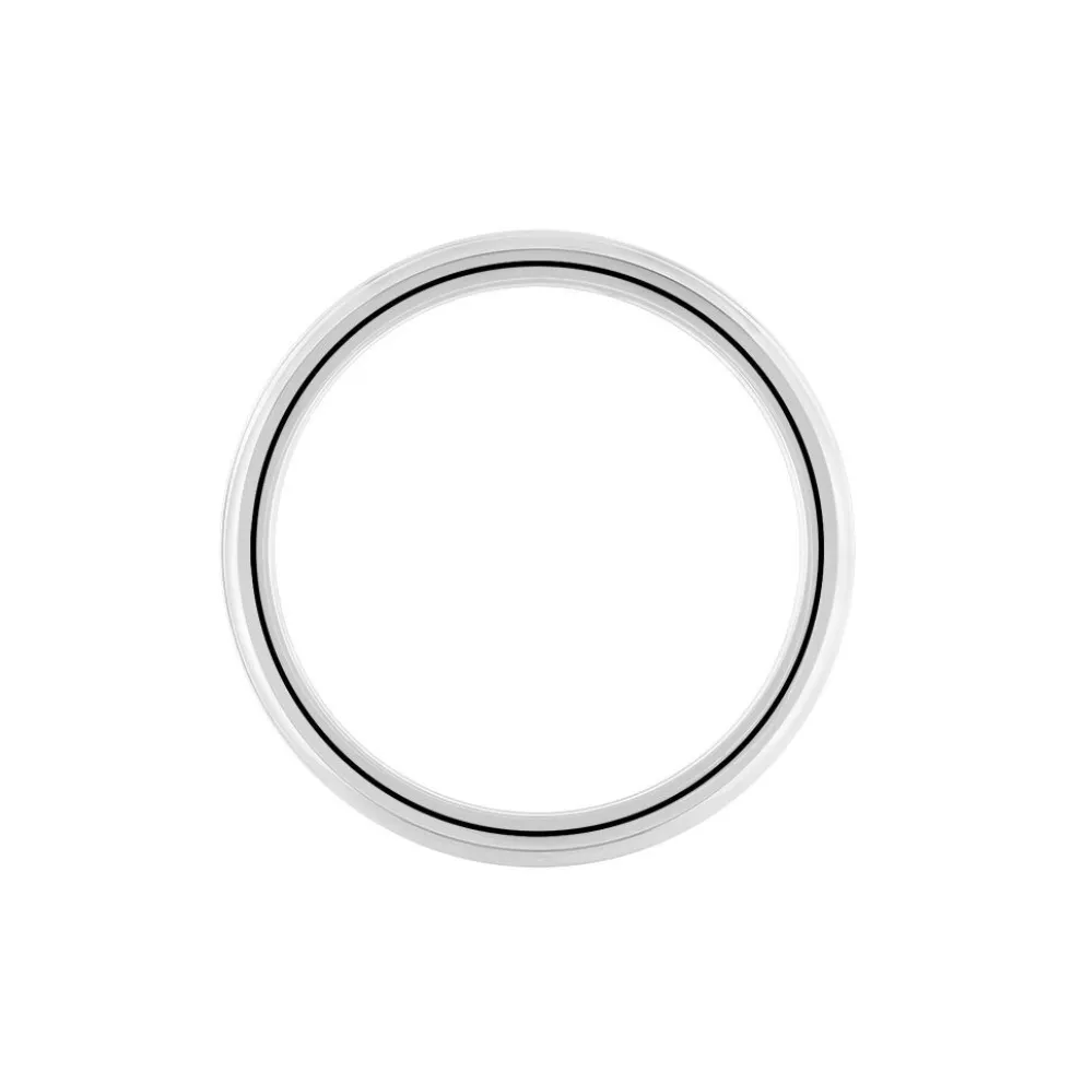 Bague Margalith Acier Blanc