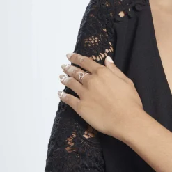 Bague Maude Or Blanc Diamant