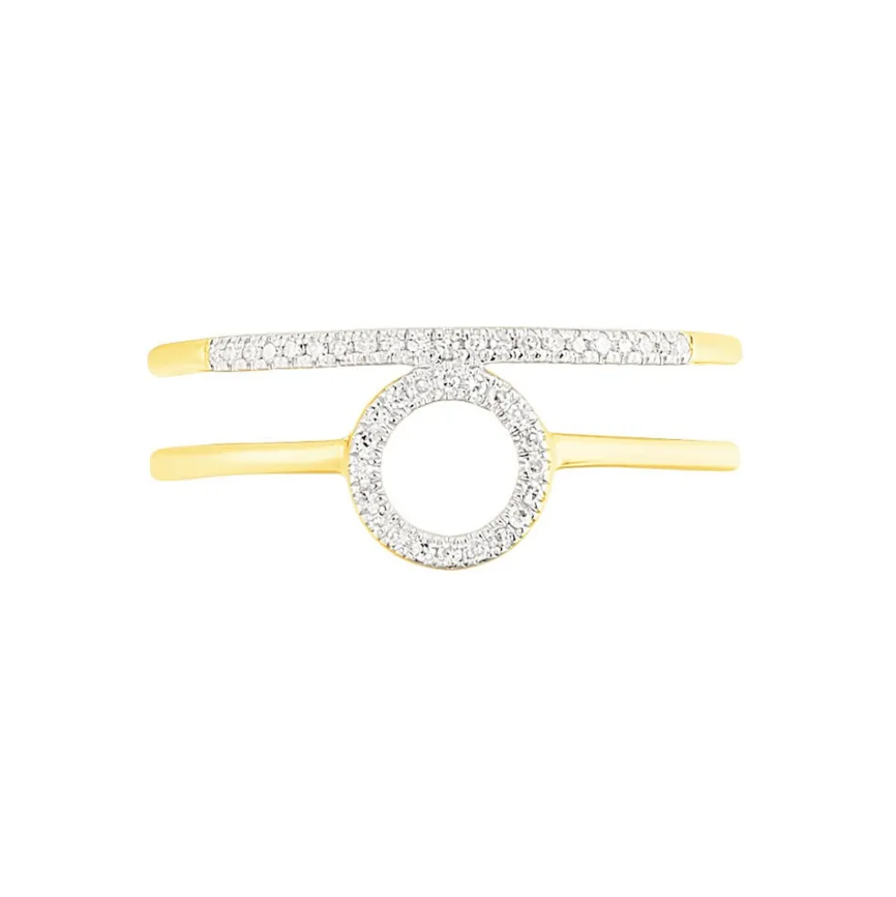 Bague Maude Or Jaune Diamant